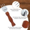 Stainless Steel Ice Crusher with Wooden Handle, Ice Axe Set,