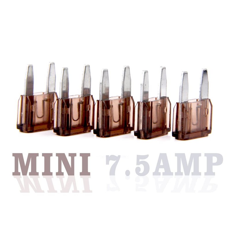 FymuSing 20 pcs 7.5A Mini Blade Fuse, Automotive Fuse for