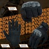FOXKULL Tactical Gloves for Men, Touchscreen Motorcycle Gloves with Hard