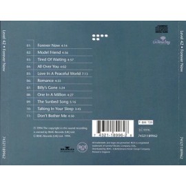 LEVEL 42 FOREVER NOW [UK] NEW CD