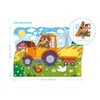 Dodo D300371 Educational Teddy Farmer Puzzle 30 Pieces, Various