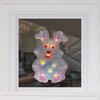 Northlight 14" Battery Operated LED Lighted Easter Bunny Window Silhouette