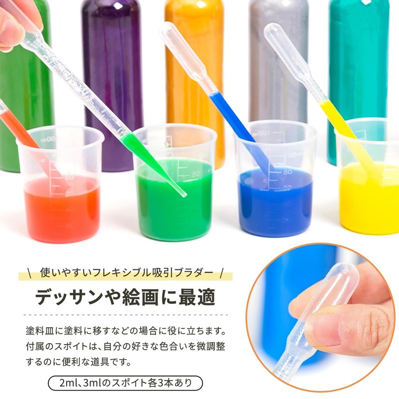 23pcs/13 Piece Plamo Paint Toning Stick Paint Dish Paint Tool