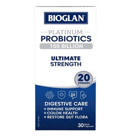 Bioglan Platinum Probiotics 100 Billion Cap X 30