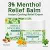 KBSBUBB KBSBUBB Chillflex Instant Cooling Relief Cream, Soothing Cooling Menthol Gel for Muscles, Joints, Neck, Back, and Head, Soothing Ointment for Daily Comfort and Post-Workout Recovery