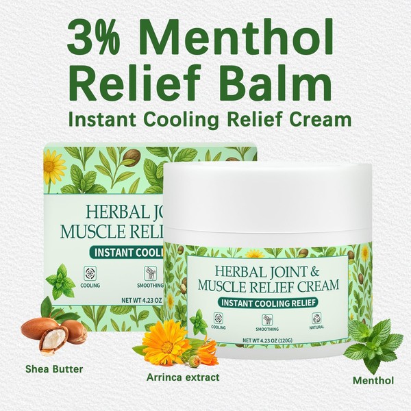 KBSBUBB KBSBUBB Chillflex Instant Cooling Relief Cream, Soothing Cooling Menthol