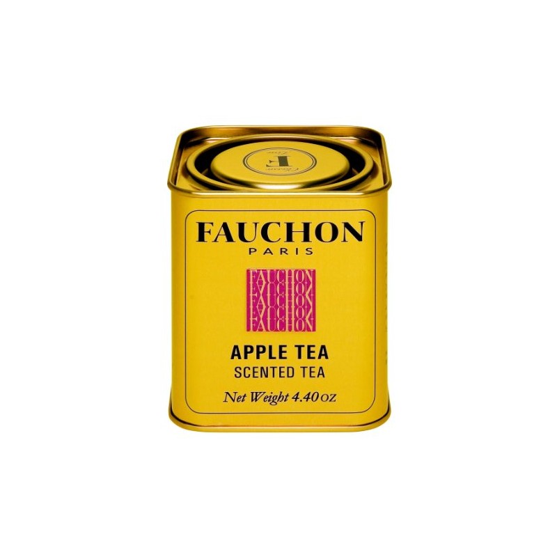 FAUCHON Black Tea Apple (Canned) 125g