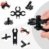 DEYMU Solar Crimping Tool Cable Connector, with 6pcs Male Female