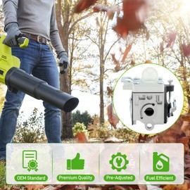 PB-2520 Carburetor Tune Up Kit for Echo PB2520 Leaf Blower Replace# A021004700, with Air Filter Gaskets kit