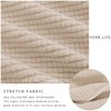 TIANSHU Sofa Seat Cover, 1 Seater Sofa Cushion Cover, Solid,