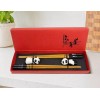 Unbranded Bamboo Chopsticks Set With Panda Holders