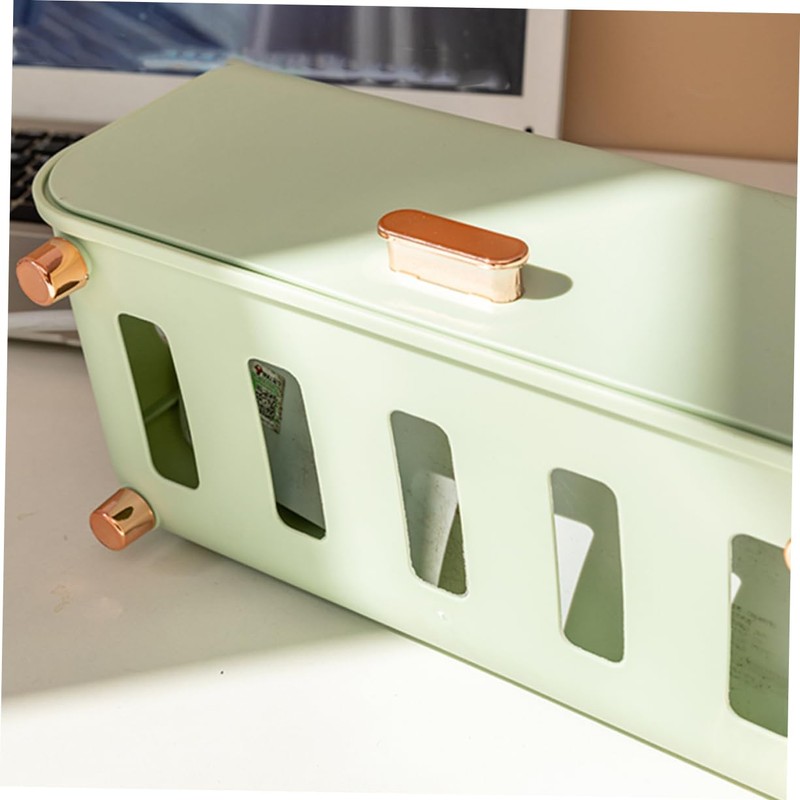 Ipetboom Cable Management Box Cord Storage Organizer with Capacity Sturdy