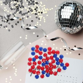 HOLIDYOYO Raffle Balls Numbers 1-35 Bingo Balls Mini Number Bingo Balls Small Numbered Plastic Ball Games for Game Night Lotterys Group Activities