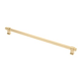 GTV - Imperial Furniture Handle | Handle Handles Furniture Handles | Long 35.4 cm | Hole Distance 32 cm | ZnAl | Brushed Gold