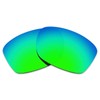 Alphax Emerald Green Polarized Replacement Lenses for Oakley Jupiter Squared