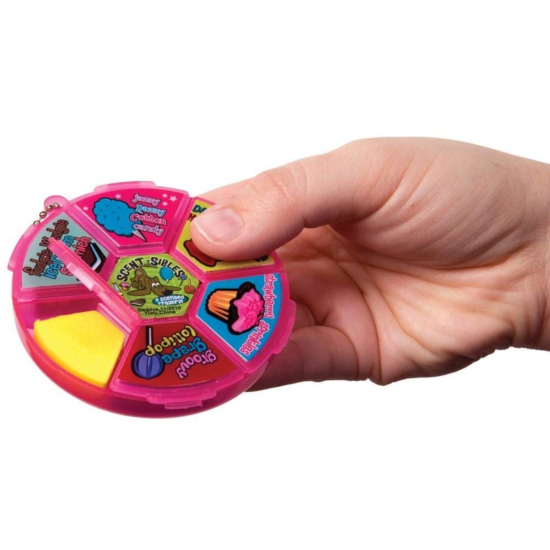 Raymond Geddes Scent-Sibles Carnival Eraser Wheel (Pack of 24)