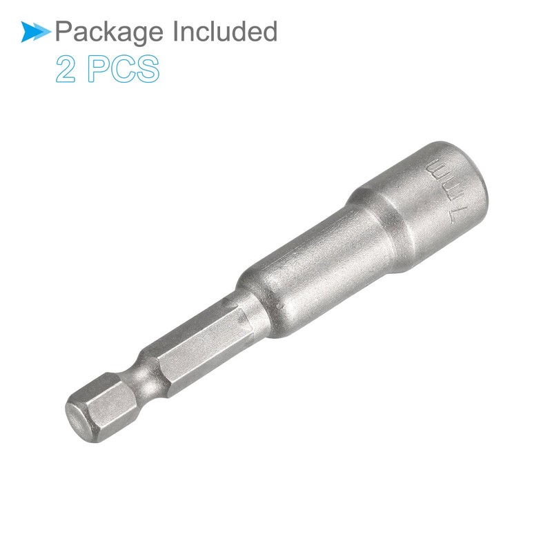 CoCud Nut Socket Driver Bit, 1/4" Hex Shank, 0.3 inch