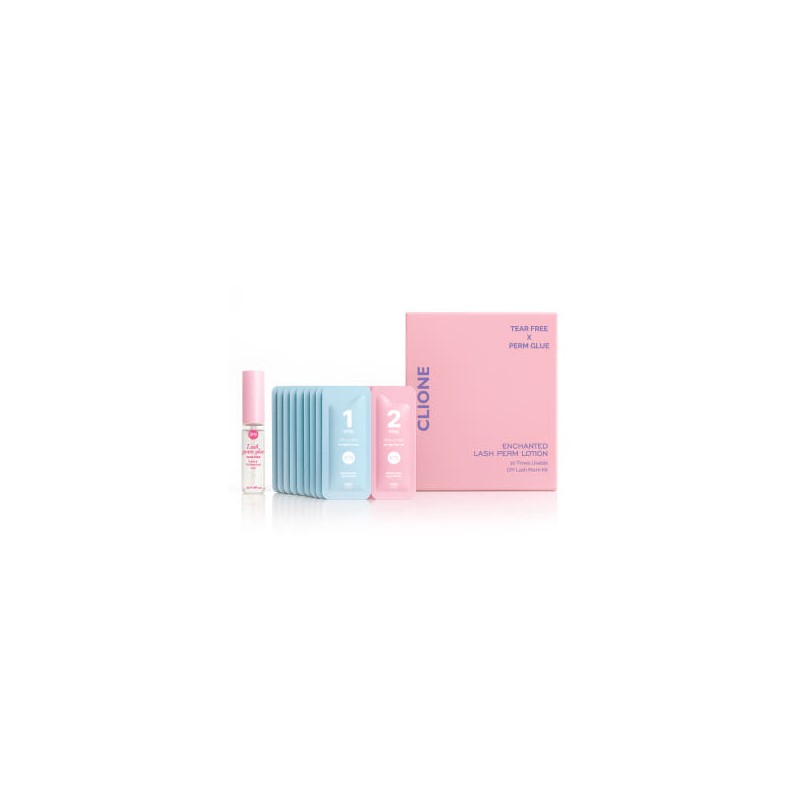 Clione eyelash perm glue set 10 times perm agent 1