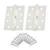 Door Hinges 4" 102mm Ball Bearing 1 Pair Pack [2