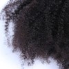 Weft Hair Extensions Afro Kinky Curly Bundles Human Hair 4B