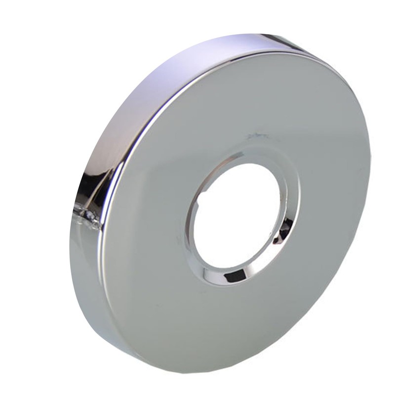 2 x 21mm G1/2 Chrome Tap Shower Pipe Cover High