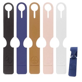 5 Stück Kofferanhänger PVC, Gepäckanhänger Kofferanhänger mit Adressschild Karten, Koffer Namensschilder Kofferanhänger Bunt für Reise Reisetasche Tasche