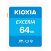 Kioxia 64GB Exceria U1 Class 10 SD card