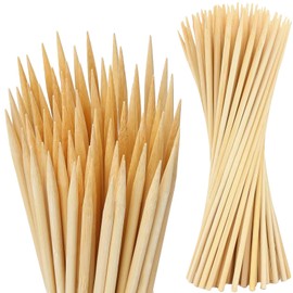 125 PCS 17.5 inch Bamboo Plant Stakes – Extra Thick 6.3mm Bamboo Sticks for Indoor & Outdoor Plants – Garden Stakes & Plant Support Stakes for Tomato, Flowers, Potted Plants & More – VESYMAN