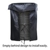 J&C Washer/Dryer Cover Black Dustproof Waterproof Portable Top-Loading Washing Machine