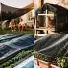Sanoble Shade Cloth 90% Black Sunblock Net for Garden Patio,