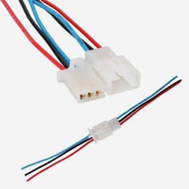 CESFONJER 2.8mm Pitch Male Female Plug Housing Connector, Wire Auto Connectors Terminal for Cars Motorcycles Lorries Caravans Boats Quads Scooters (3way 2P, 6way 2P, 9way 2P)