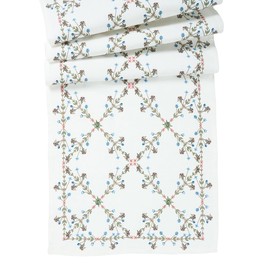 Juliska Villa Seville 18" x 90" Table Runner - Chambray