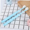 KOMBIUDA 2pcs Ergonomic Design Cleaning Toothbrushes for Oral Hygiene Soft