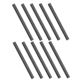 FUNOMOCYA 10pcs Graphite Electrodes for Physics and Electrical Experiments High Purity Conductive Sticks Versatile Graphite Rods for Schools and Laboratories