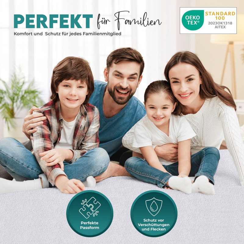 Utopia Bedding Mattress Protector 160 x 190 x 30 cm