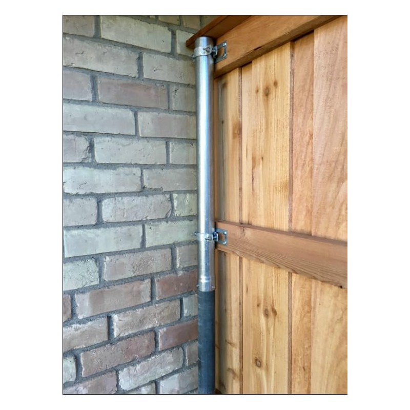 Fence Post Extender. Choose Color: Silver, Black, Green. Choose Size: