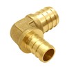 Uenede 10PCS LF Brass 3/4 to 1/2 Inch PEX Reducer