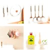 QUALIALL 33lbs Adhesive Hooks for Hanging on Wall or Ceiling,