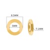 Yundxi Flat Washers M5 M6, Titanium Alloy Disc Bicycle Screws