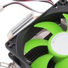 CPU Cooler Dual Heat Pipe 48CFM DC12V Quiet Operation Hydraulic