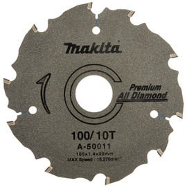Makita A-50011 Premium All-Diamond Chip Saw, Outer Diameter 3.9 inches (100 mm), Number of Blades: 10T