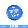 A ABSOPRO Engine Start Stop Ignition Button Overlay Cover Decal