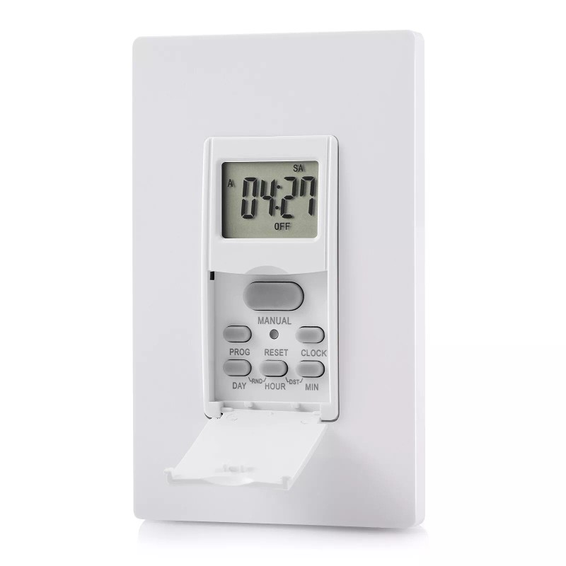 Dewenwils DEWENWIL SIndoor in Wall Timer Switch fit Lights Fans