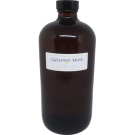 TCEShop Egyptian Musk Scented Body Oil Fragrance [Regular Cap - Gold - 32 oz.] - ID#4605