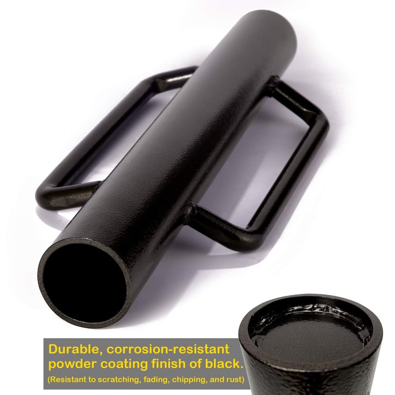 Urban Deco Fence Post Driver with Handle Steel Head Fence