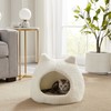 Best Friends by Sheri Meow Hut in Fur Cover Dome