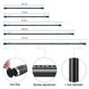 Tension Curtain Rod, 42 to 72 inch Adjustable Heavy Duty