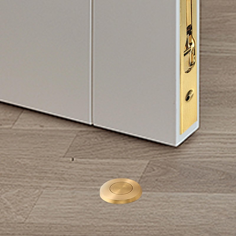 bjsdkff Floor Hole Dust-Proof Cover, Door Latch Dust Protector, Spring