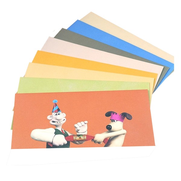 Wallace & Gromit Envelopes and Stickers Set
