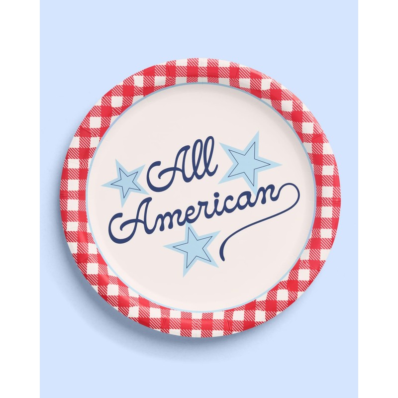 xo, Fetti Patriotic Plates